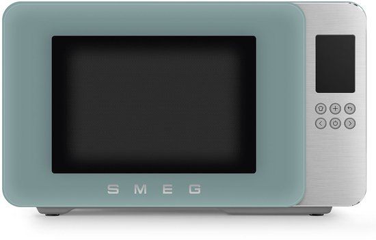 SMEG MOC01EGMEU - Magnetron met grill - Soft-close - 1900W - Inverter technologie - 29L - Mat Emerald Green
