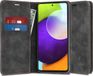 Techsuit Confy Book Wallet Case hoesje voor Samsung Galaxy A52 4G/5G / A52s - Noir
