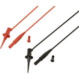 VOLTCRAFT MSL-525 Filaire 1.2 m met miniatuur-krokodillenklemmen CAT II 300 V 1 paar