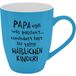 GRUSS & CO Beker met motief Papa egal | Mok met spreuk, New Bone China porselein, 35 cl, met geschenkbaderol, grappig cadeau, verjaardag, 74206