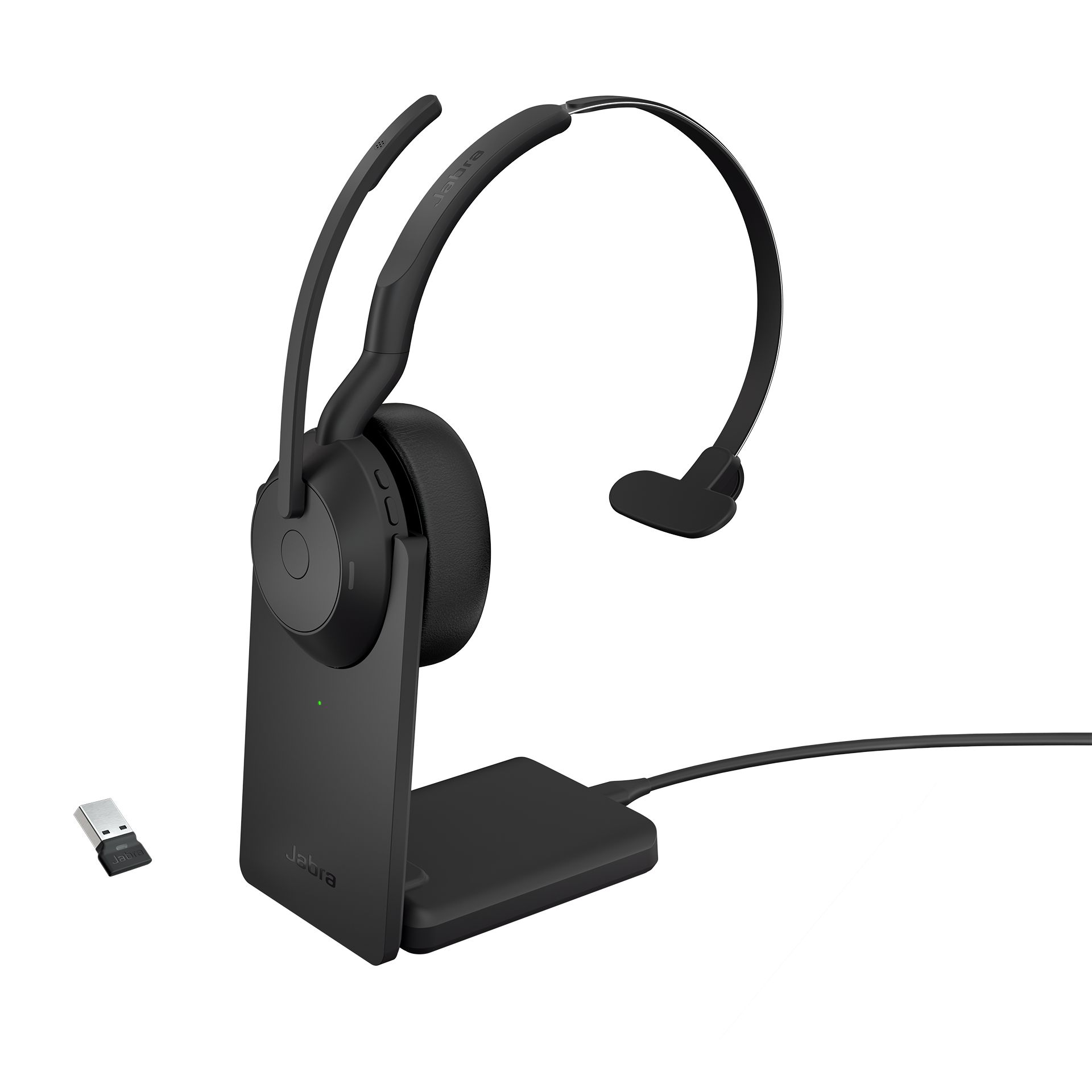 Jabra Evolve2 55 On-Ear Headset - Black