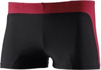 BECO Zwemboxer Heren - Polyamide - Zwart/Rood - Maat S