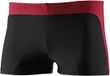 BECO Zwemboxer Heren - Polyamide - Zwart/Rood - Maat S