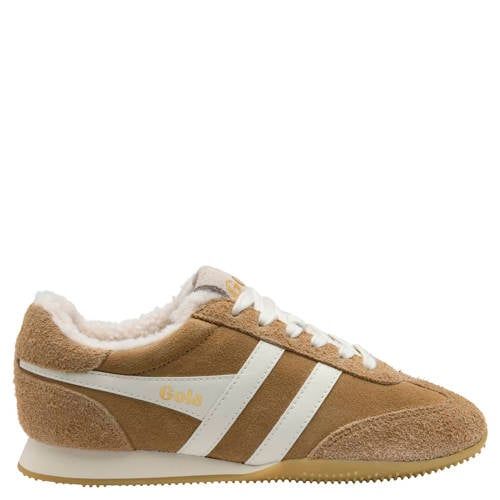 Gola Sprinter Summit leren sneakers - lichtbruin/wit