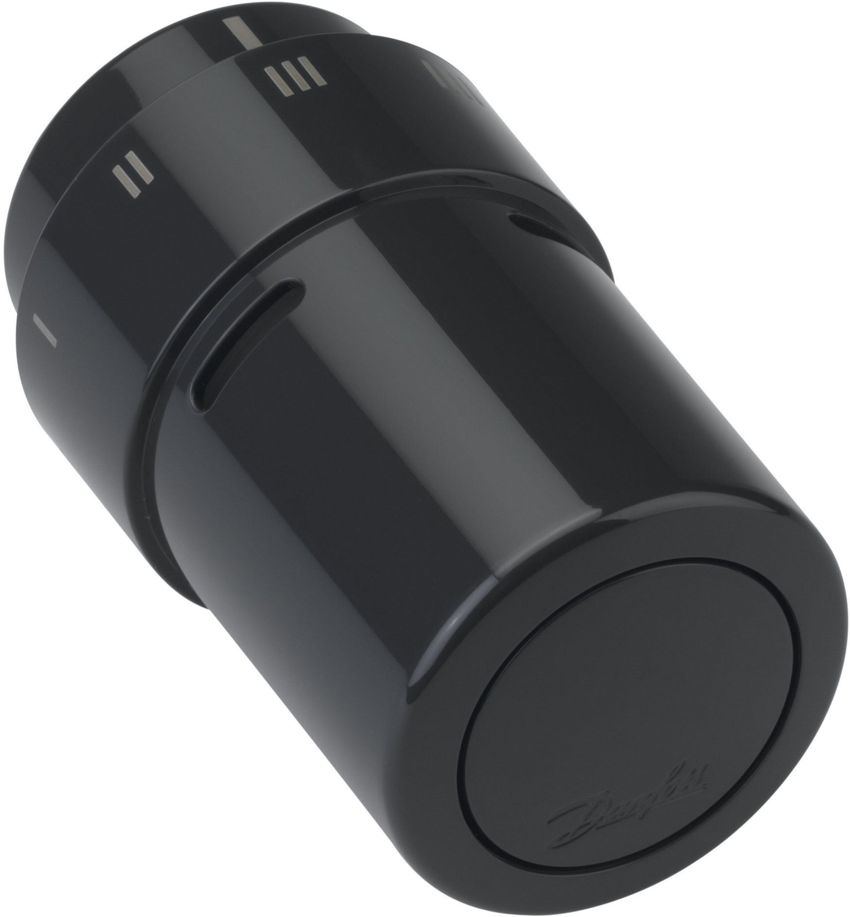 Danfoss 013G6075 Thermostaatkranen Zwart