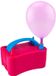 Pompe à ballon électrique sans marque - Double fonction de gonflage - Divers embouts - 400 W - Rose/Bleu