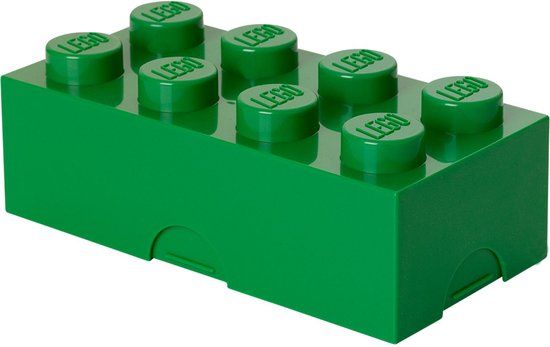 LEGO Lunchbox Brick 8 - Groen - Polypropyleen