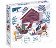 Janod Kidult puzzel Winter in de bergen 500 Stukjes