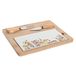Fijalo DKD Home Decor Set voor voorgerechtjes Rood Blauw Keramiek Mediterrane Huizen (24,5 x 20 x 1,2 cm)