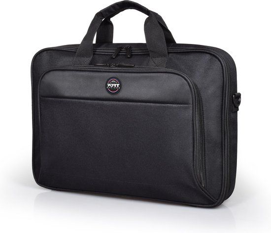 PORT Designs Hannoi II - Laptoptas - tot 17.3 inch - Clamshell - Zwart
