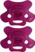 Difrax Fopspeen Natural - 12 tot 18 Maanden - Paars - 2 Stuks