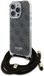 Guess IML 4G Crossbody hoesje met koord voor iPhone 16 Pro - Bruin