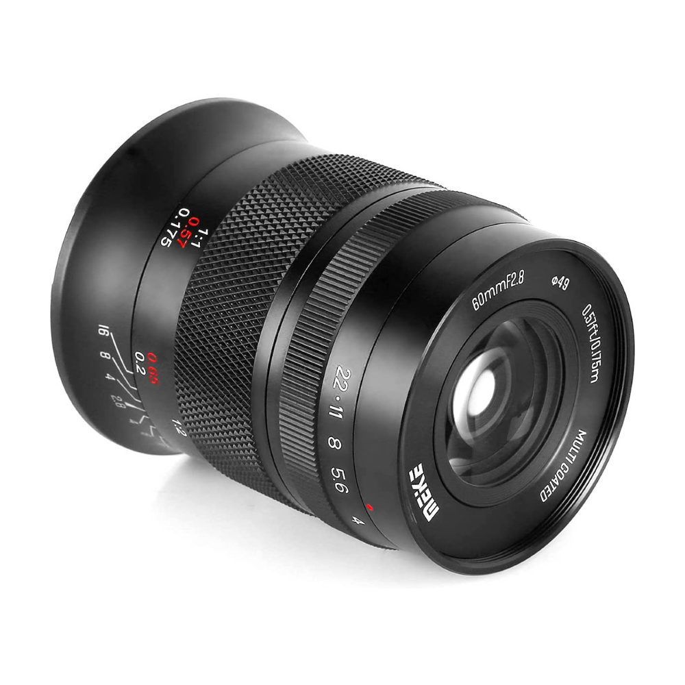 Boeken Meike MK-60mm f/2.8 Macro MFT-mount lens