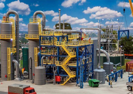 Faller - Chemische fabriek - Schaal H0