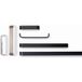 Viefe Poignée de meuble SENSE en aluminium, 480 mm - aspect inox