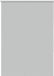 vidaXL Rolgordijn verduisterend 115x130 cm stofbreedte 110,7 cm Lichtgrijs