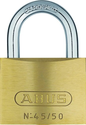 Abus Messing Hangslot 50 (5 Sleutels)