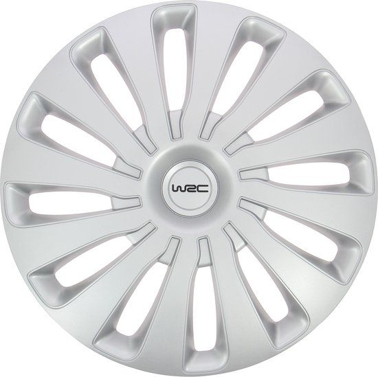WRC Wieldoppen Sepang 14 inch - zilver - 4 stuks