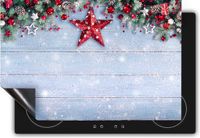 Chefcare Inductie Beschermer Kerst Achtergrond - 65x52 cm