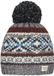 Barts Kinderhoed Everart Grijs Gestreept Polyester Beanie 55 cm