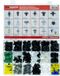 Einparts Clips pour Honda, set de 460 pièces avec organisateur et matériel de montage.