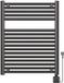 Wiesbaden Elara Elektrische Radiator Smart WiFi 76,6 x 60 cm - Gunmetal PVD