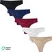 GAUBERT Holland Underwear B.V. Dames Slip - Brazilian Slip - Organisch Katoen - 5-Pack - Maat M - Mix Kleur