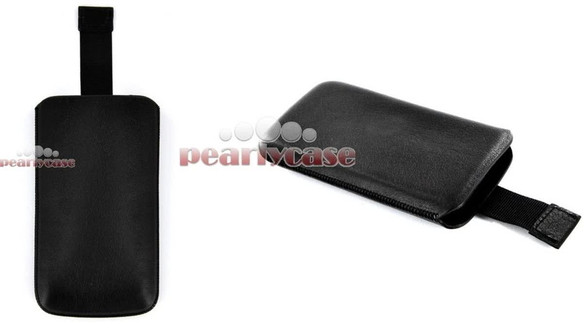pearlycase Samsung Galaxy S8 Telefoonhoesje insteek pouch cover - zwart