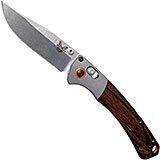 Benchmade Mini Crooked River 15085-2 jachtmes, hout