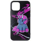 Corimori Grumpy Ruby Model Apple iPhone 12 beschermhoes voor verschillende mobiele telefoons zwart/paars