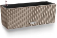LECHUZA BALCONERA Cottage 50 - Plantenbak - zandbruin - ALL-IN-ONE set