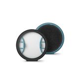 Philips XV1631/01 Steelstofzuiger Filter - 2 stuks - Zwart/Wit