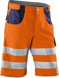 KÜBLER PSA REFLECTIQ 23078340 Hi Vis Reflecterend Korte Werkbroek HEREN Werkshort Signaaloranje Donkerblauw