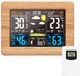 Merkloos / Sans marque Draadloos digitaal weerstation - Met buitensensor, tijd, datum, temperatuur, luchtvochtigheid, barometer, alarm, maanfase, multifunctioneel