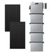 Zendure Solarflow 2400 Pro - Batterie Solaire 2400w Ac, Pv 4800w, 2.4-16.8kwh, Plug & Play, Ip65, Avec 4xab3000l (11.52 Kwh), Avec 450wx2 Panneau Bifacial