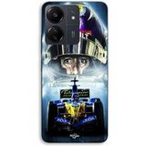 Maniacase Hoesje voor Xiaomi Redmi 13C 4G Renault R25 Aston Martin F1 Fernando Alonso