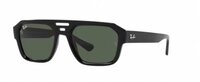 Ray-Ban Corrigan Black/ Dark Green Maat: Medium (54) - Zonnebril - - RB4397 667771