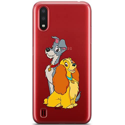 ERT GROUP mobiele telefoonhoesje voor Samsung A01 - Lady and the Tramp 003 - Disney