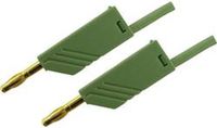 SKS Hirschmann Test & Measurement Hirschmann Test & Measurement MLN 50/2,5 GN Meetsnoer Banaanstekker 4 mm Banaanstekker 4 mm 0.50 m Groen 1 stuk(s)