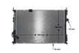 MAHLE CR2058000S Radiateur moteur pour NISSAN QASHQAI / QASHQAI +2 I
