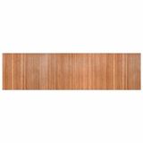 vidaXL - Vloerkleed - rechthoekig - 80x300 cm - bamboe - naturel