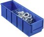 Allit 456520 Bac de rangement empilable (l x l x h) 300 x 91 x 81 mm Bleu 1 pièce(s)