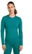 Icebreaker Merino 200 Oasis Crewe Manches Longues Couche de Base Femme S Tidal Teal