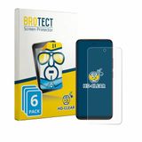 BROTECT - Screenprotector voor TCL 605 - Folie Beschermfolie transparant 6 Stuks