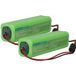 vhbw 2x batterie compatible avec Futaba 7C, NT8IB, 6VA, 9C, 6NPK, 8U, 6NFK, 8NFK, T6DA, 7NFK, NT8S télécommande (2000 mAh, 9,6 V, NiMH)