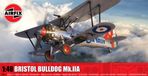Airfix Kit de modèle d'avion - 05145 Bristol Bulldog Mk.IIA - Avion à hélice britannique en plastique - 1:48 - Modélisme