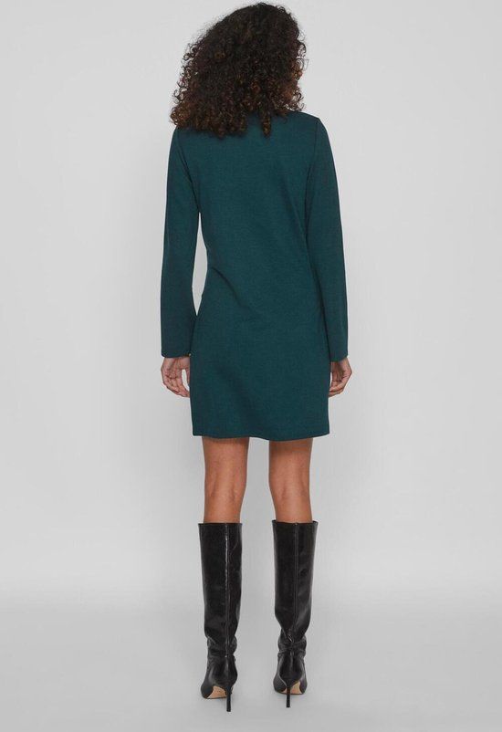 VILA Viarmerone O-neck L/s Dress/su - Noos - Ponderosa Pine - XS