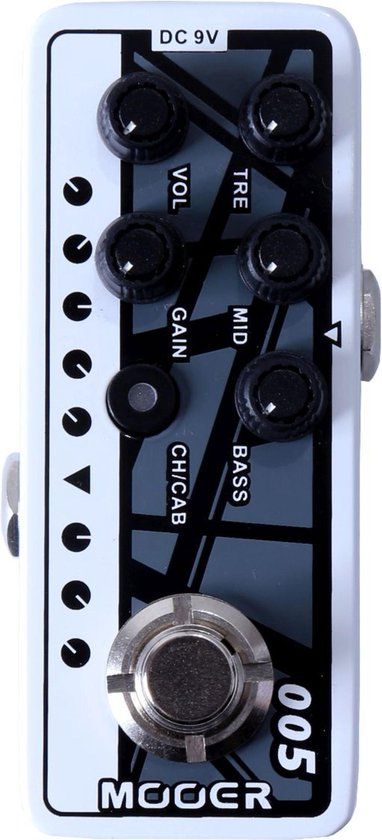 Mooer Micro Preamp 005 5050 Vision overdrive effectpedaal