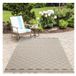 Ayyildiz Tapis d'extérieur et de terrasse Beige 80x150 cm PATARA4953