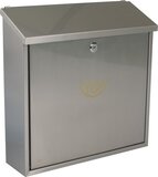 RVS Brievenbus 370x360x100mm